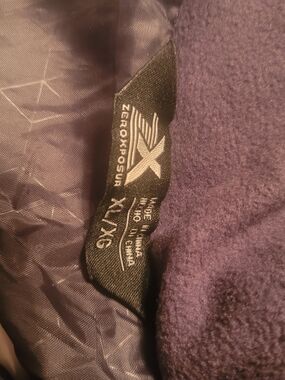 ZeroXposur Deep Blue Fleece Jacket